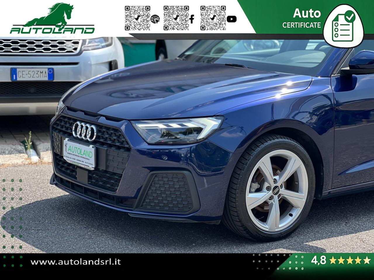 Audi A1 Sportback 30 1.0 tfsi Admired 110cv