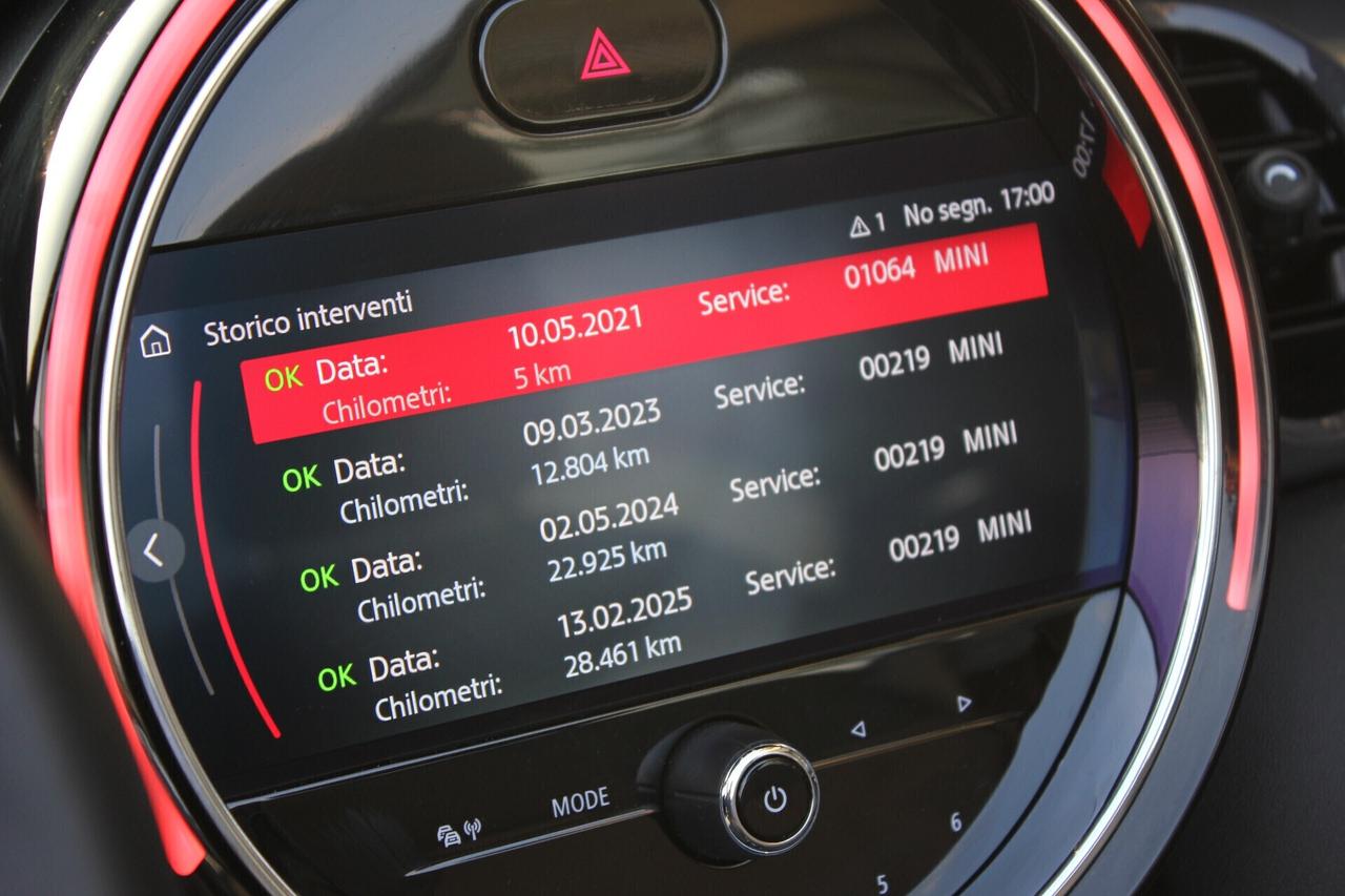Mini One Cabrio MNI 102CV SEDILI RISCALDATI FULL LED NEOPATENTATI
