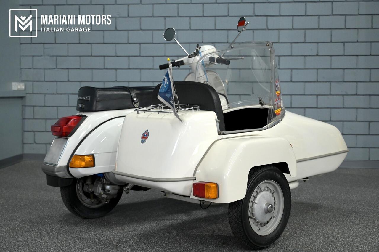 Vespa P200E Sidecar TARGA ORO 3 Posti!