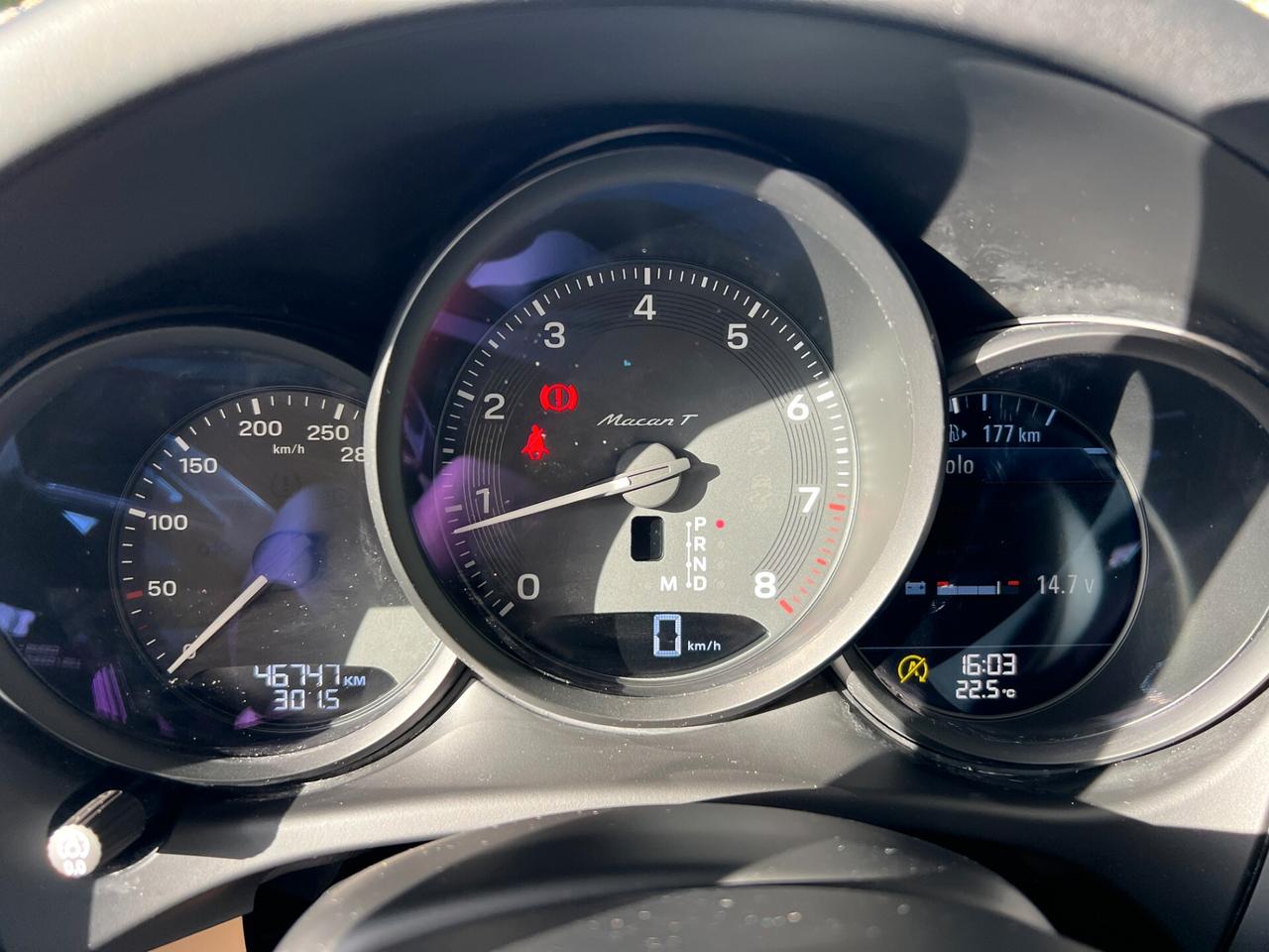 Porsche Macan T 2.0 265cv Tetto Sport Chrono Matrix Pelle Telecam. Tagliandi Porsche