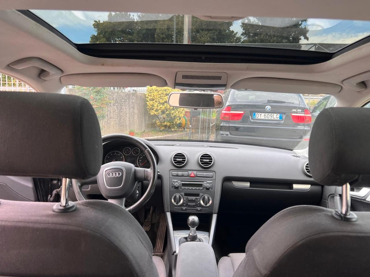 Audi A3 Sportback 1.6 doppio tetto panoramico