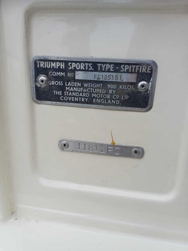 TRIUMPH Spitfire mk1