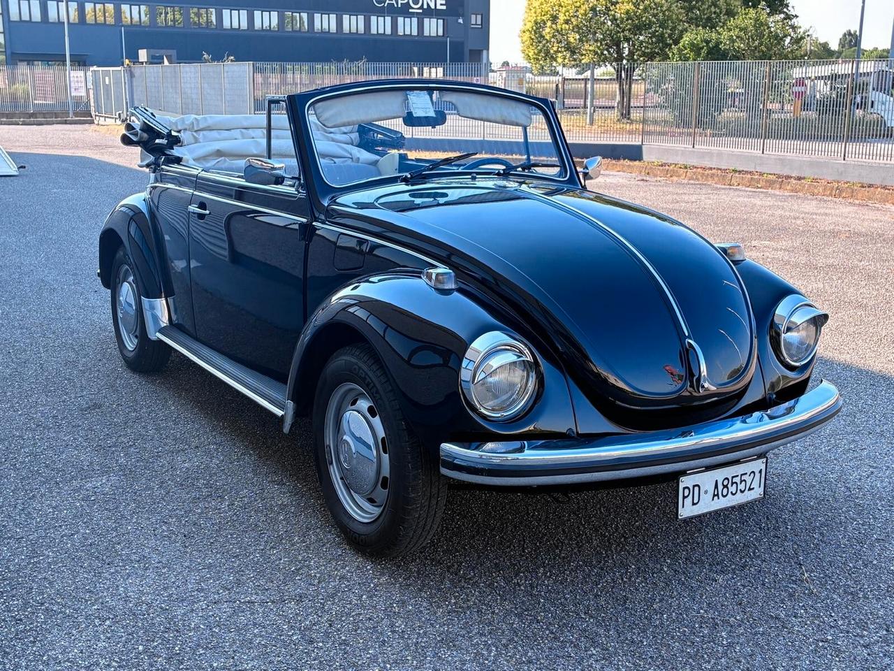 Volkswagen Maggiolino 1.3 CABRIO VETRO PIATTO ISCRITTA ASI
