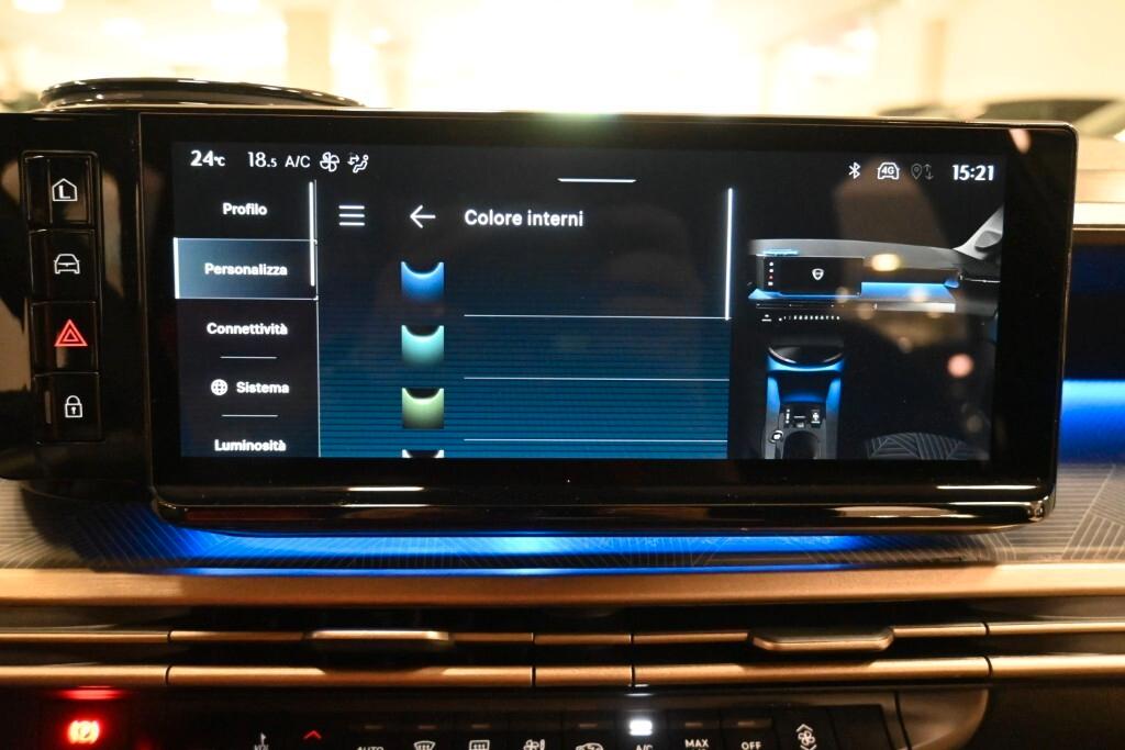 LANCIA NUOVA YPSILON 1.2 PURETECH 100CV HYBRID E-DCT LX ( FARI LED - ADAPTIVE CRUISE - AMBIENT LIGHTS - MIRROR - PDC - CERCHI 17 - TELECAMERA ANTPOST. )