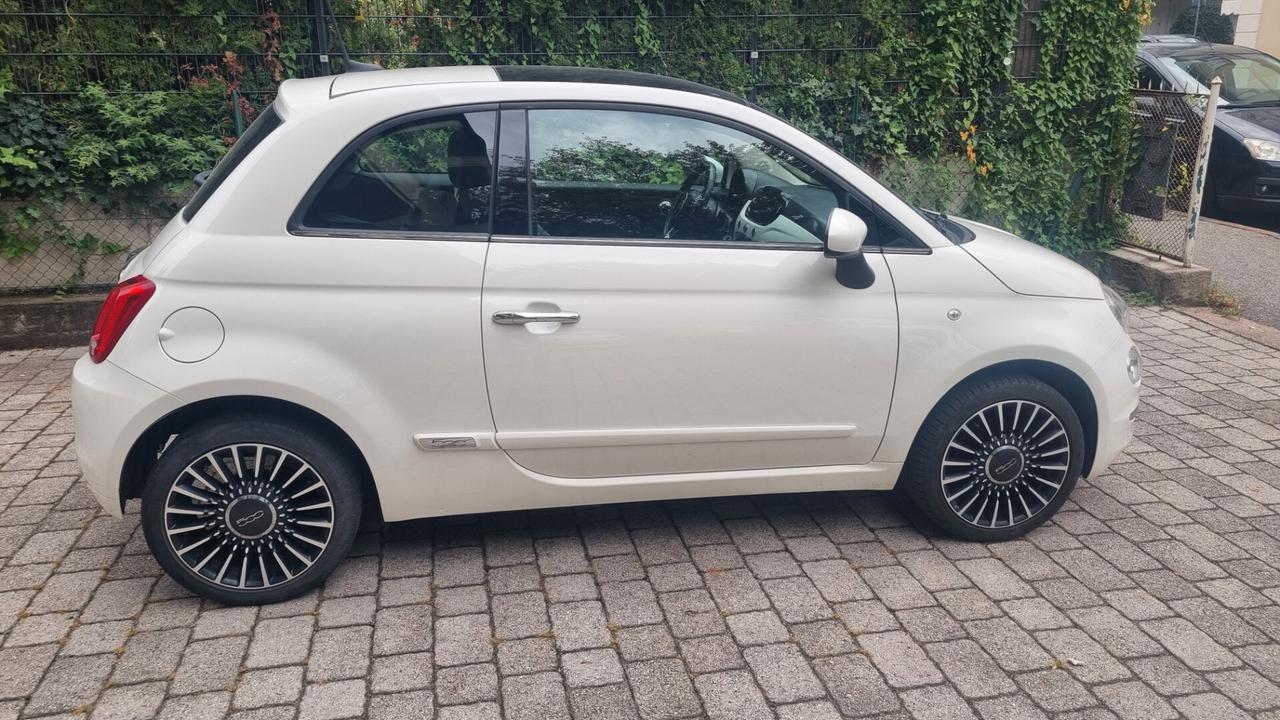 Fiat 500 1.2 Lounge 69cv anno2019 km49000 neopat