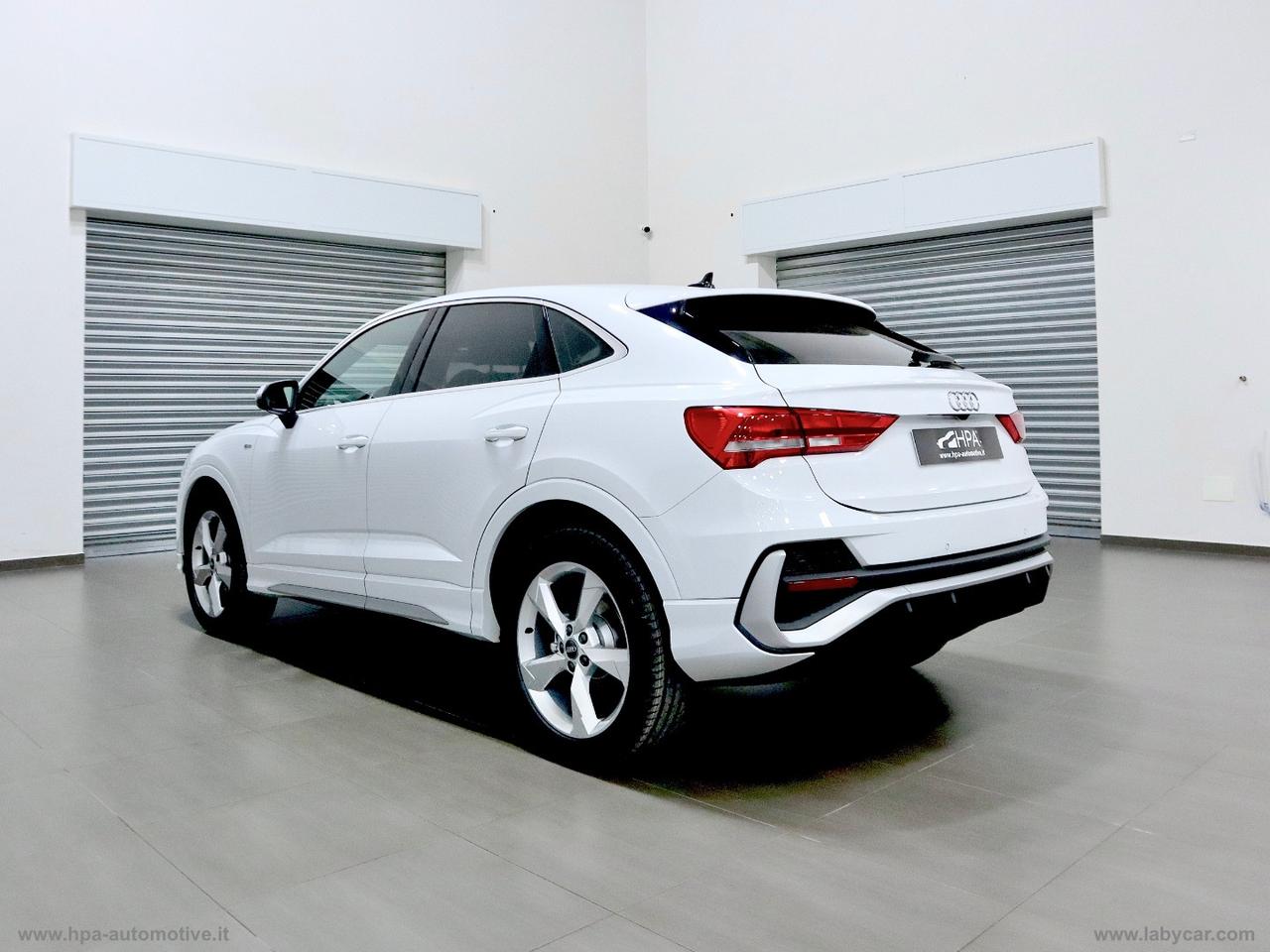 AUDI Q3 SPORTBACK 2.0TDI S-tronic S-Line LED NAVI PELLE CERCHI 19 RETROCAMERA