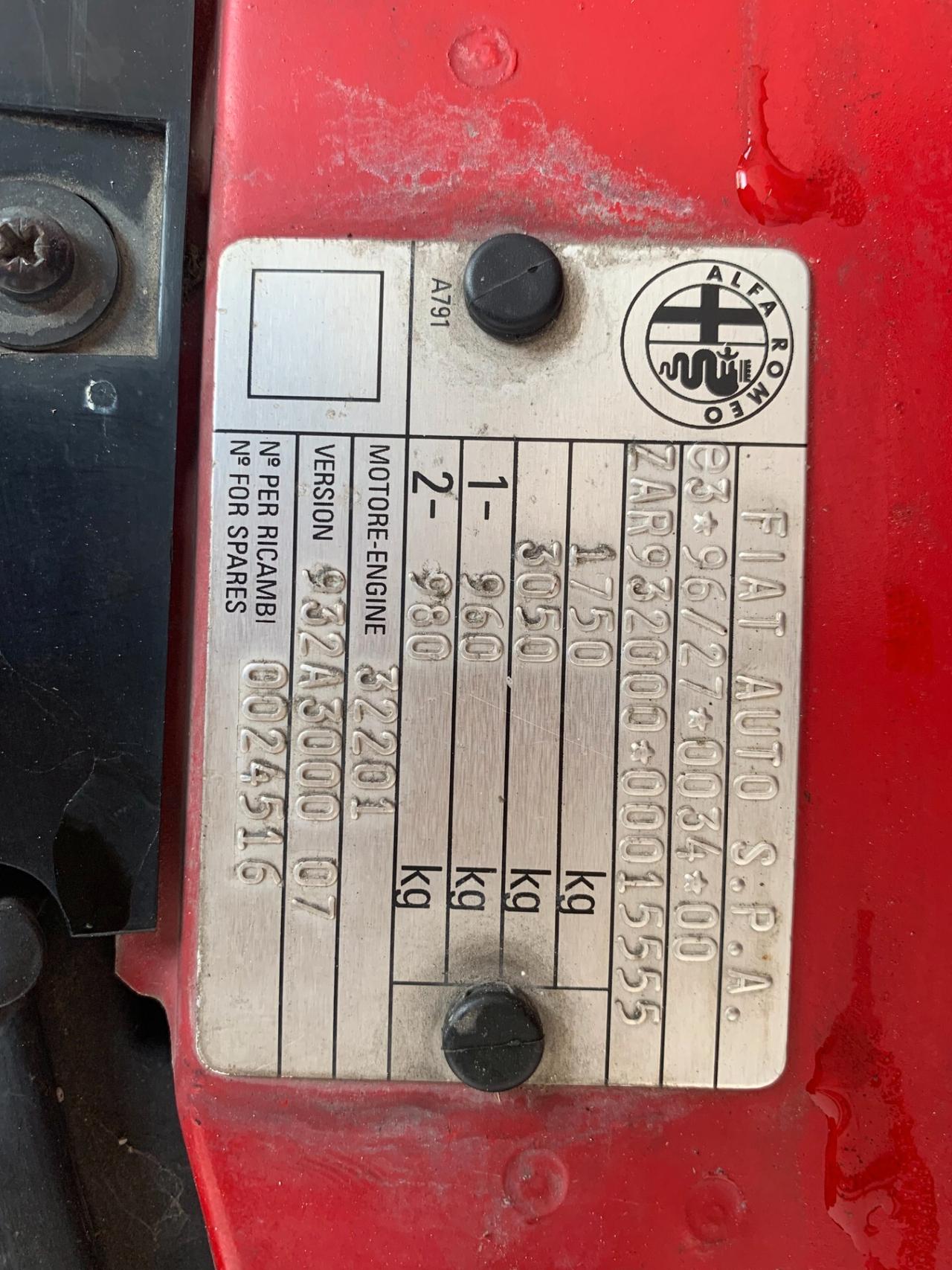 Alfa Romeo 156 1.8i 16V Twin Spark cat