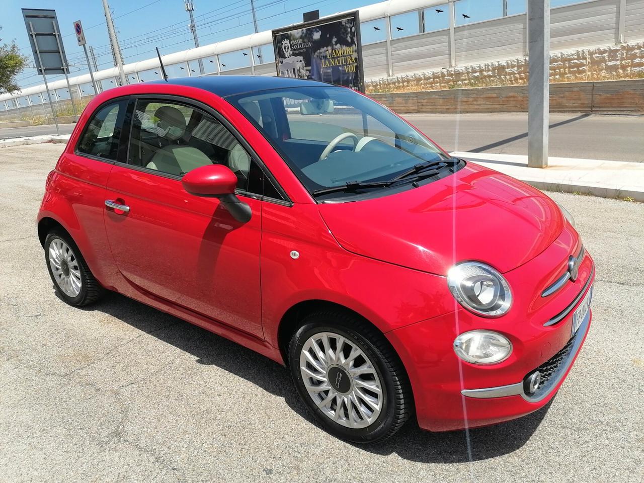 Fiat 500 1.2 BENZINA LOUNGE 51KW TETTO PANORAMICO 12/2015
