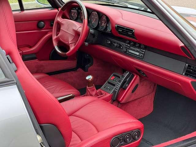 Porsche 993 carrera 4 exclusive interno flamenco book service