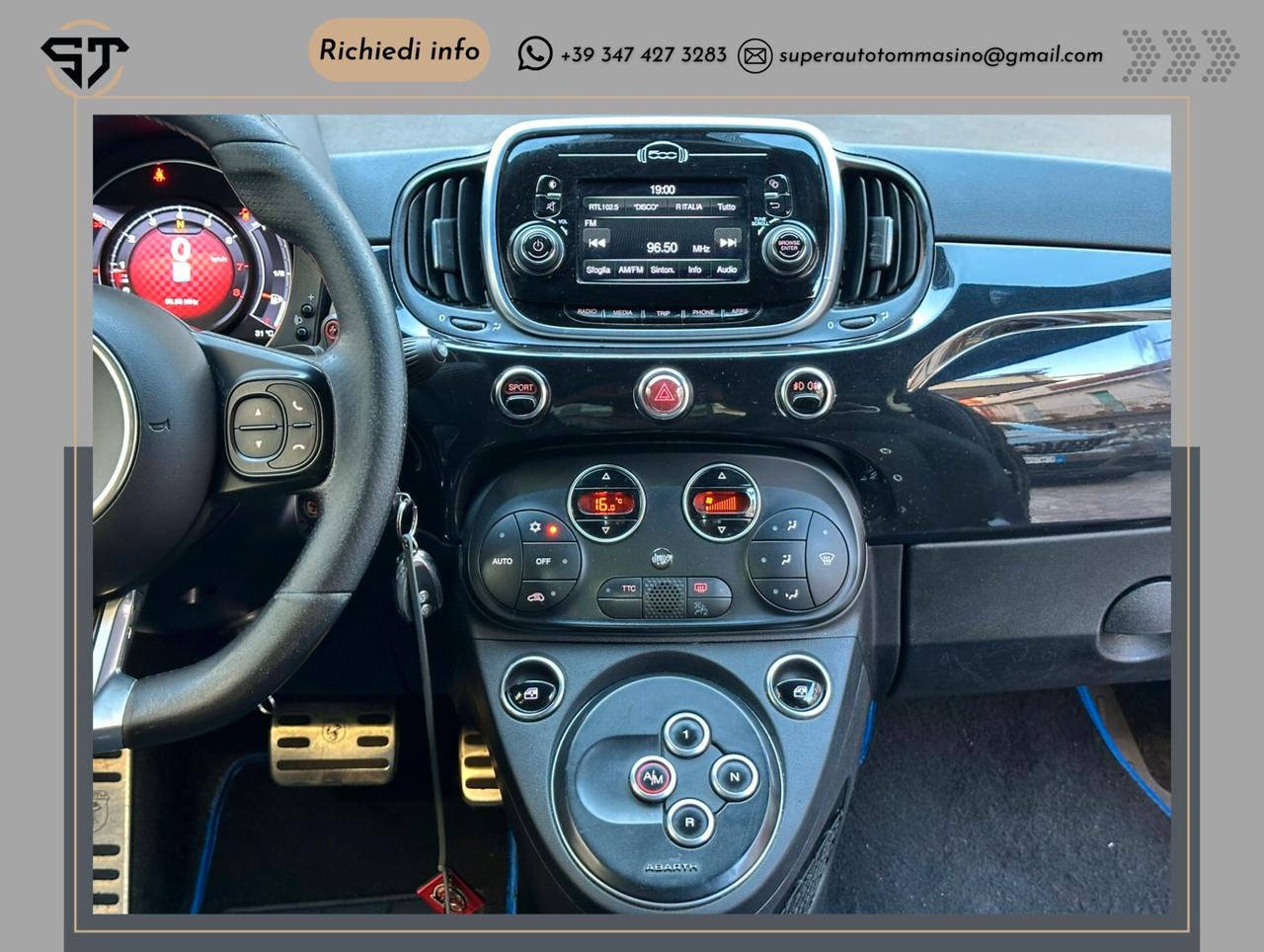 Fiat Abarth 595 1.4 Turbo T-Jet 145 CV Autom