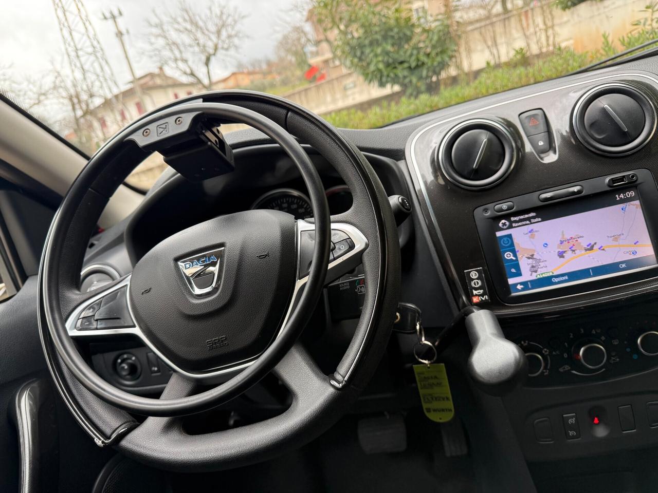 Dacia Logan comandi per disabili.MCV 1.5dCi8 V 90CV (Euro6B)