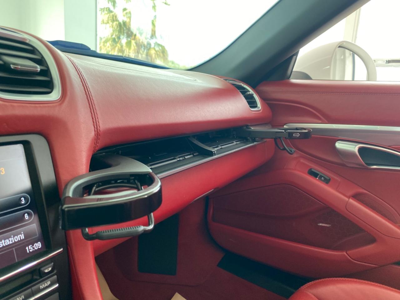 Porsche 981 Boxster 3.4 S cabrio ROSSO CARTIER/BOSE2014