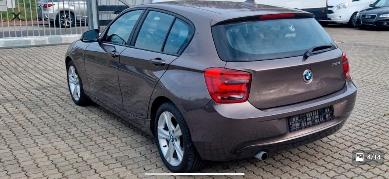 Bmw 114 114d 5p. Sport OK NEOPATENTATI