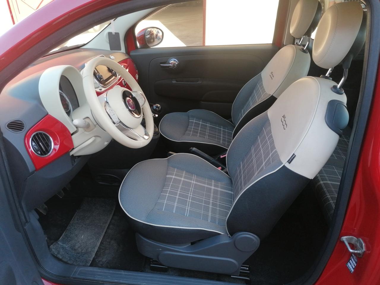Fiat 500 1.2 benzina full optional(UNICO PROPRIETARIO)