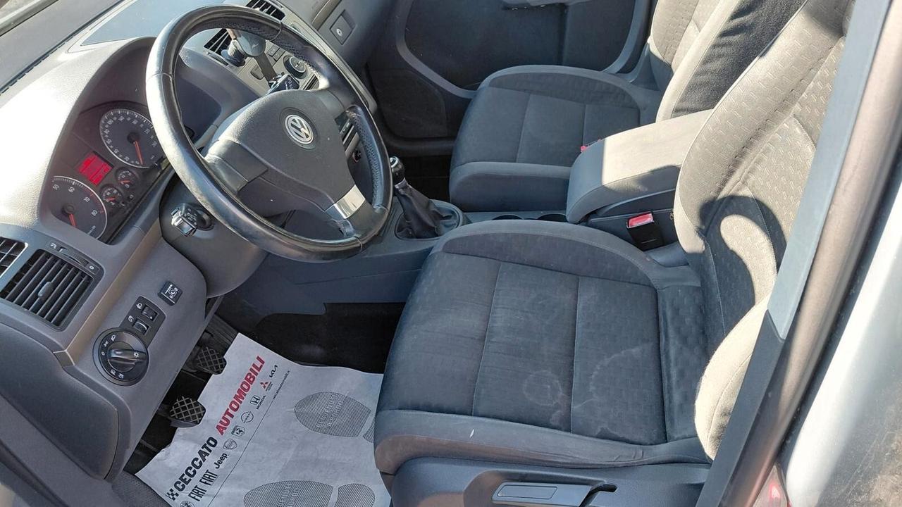 Volkswagen Touran 1.6 Benzina/Gpl