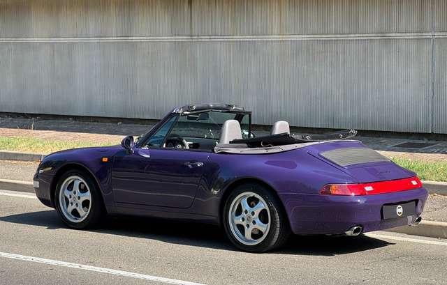 Porsche 993 911 cabriolet carrera 2 amarant violet molto rara