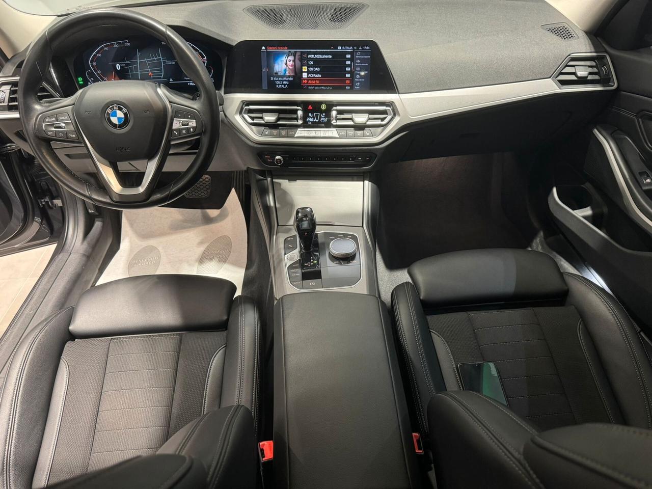 Bmw 318d 48V Touring Advantage Fari Led Vetri Oscurati...