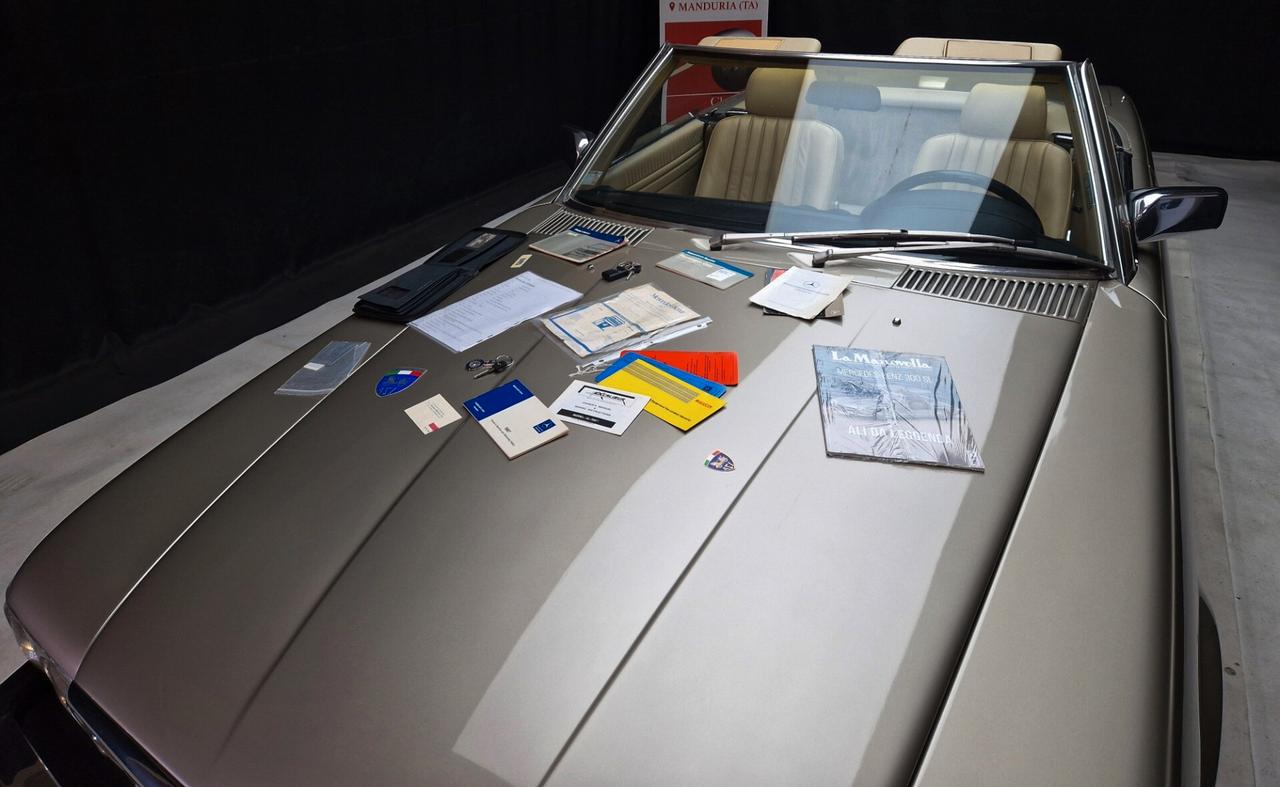 Mercedes-benz SL 560 anno 1987 certificata ASI con CRS