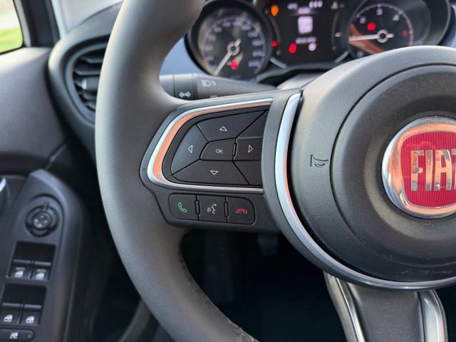 FIAT 500X 1.3 MJET 95CV CLUB+NAVI CARPLAY+CERCHI+PELLETEX