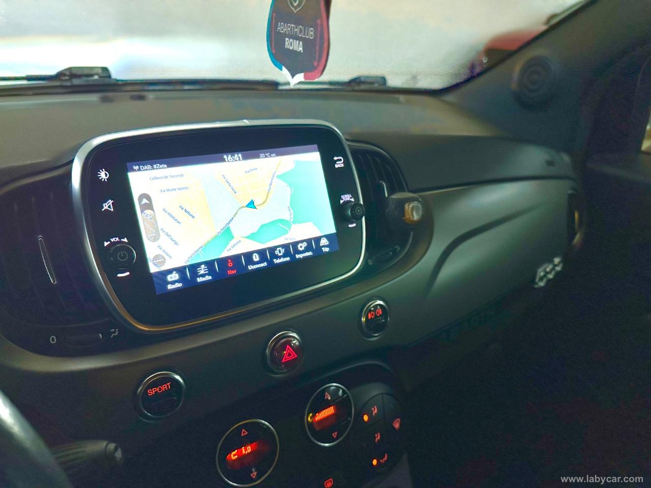 ABARTH 595 1.4 Turbo T-Jet 165 CV Turismo UNIPRO*TAGL DOC