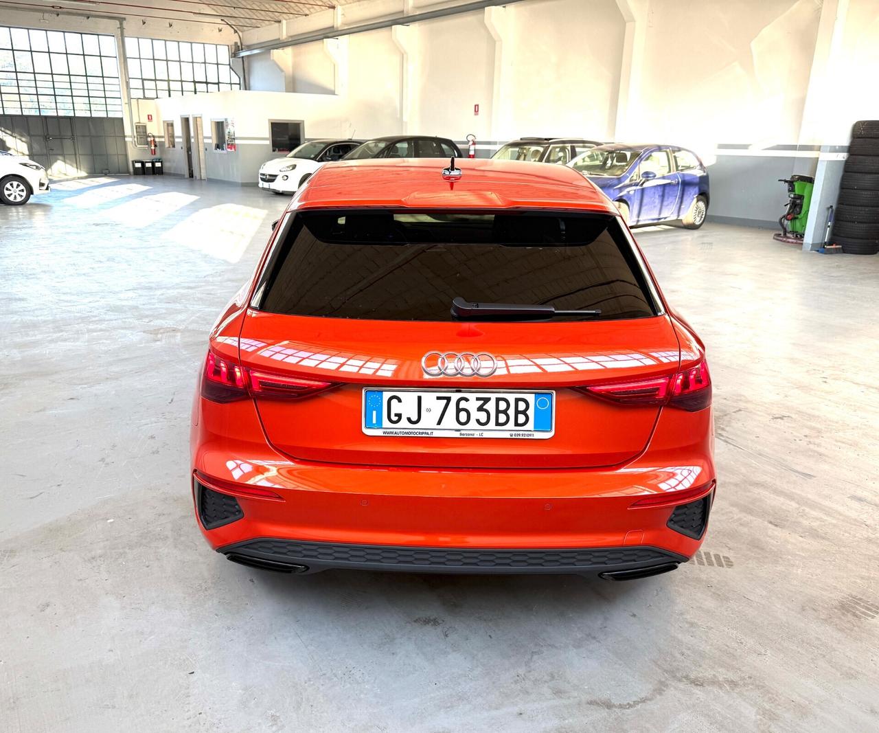 Audi A3 SPB 35 TFSI S tronic S line 2022 ibrid