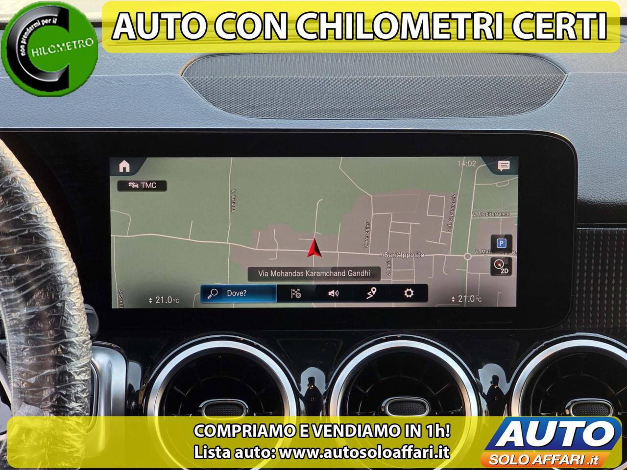 Mercedes GLB 200 d SPORT UNIPROPRIETARIO EU6D 81.000KM 2021 PREZZO VERO, NO VINCOLI!