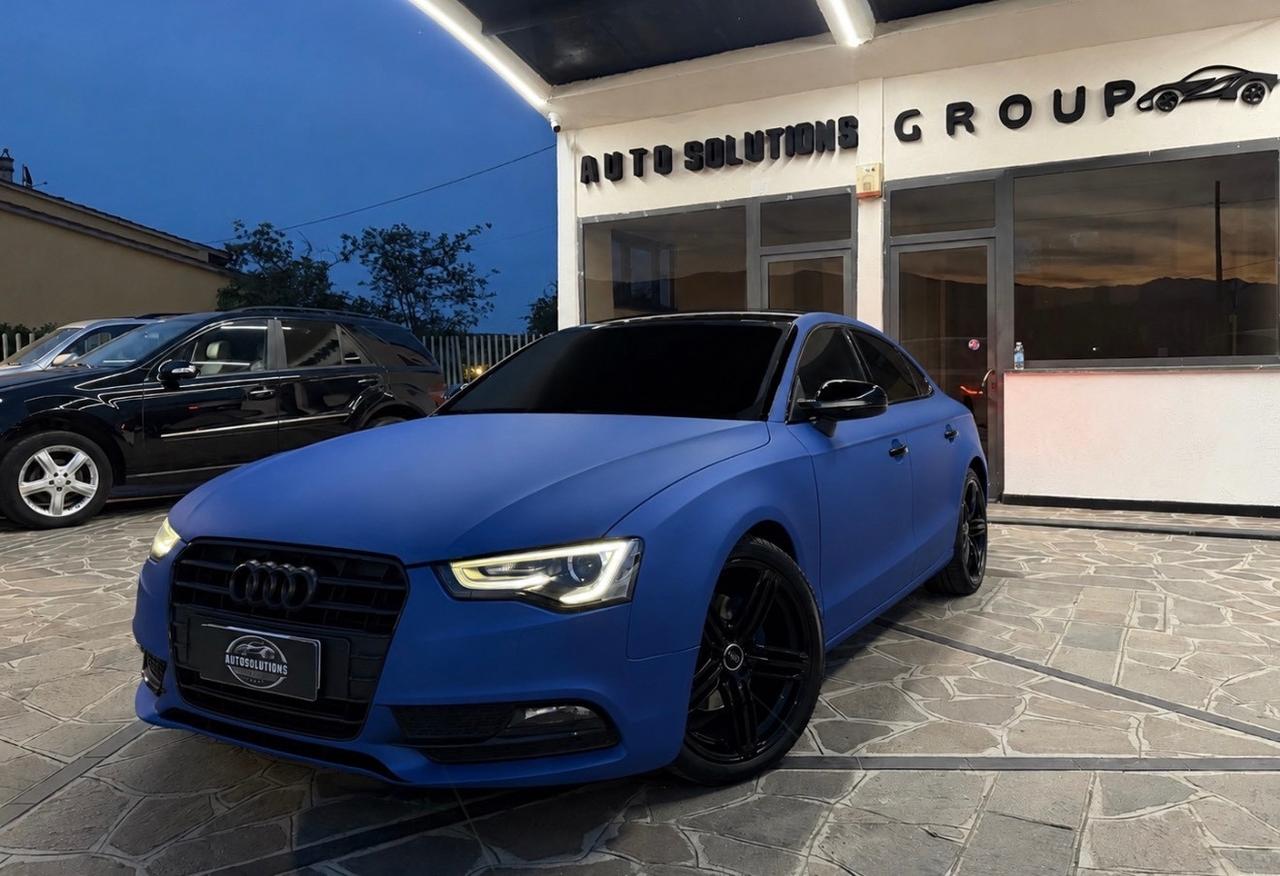 Audi A5 2.0 TDI 177 CV multitronic Wrapping BLU opaco