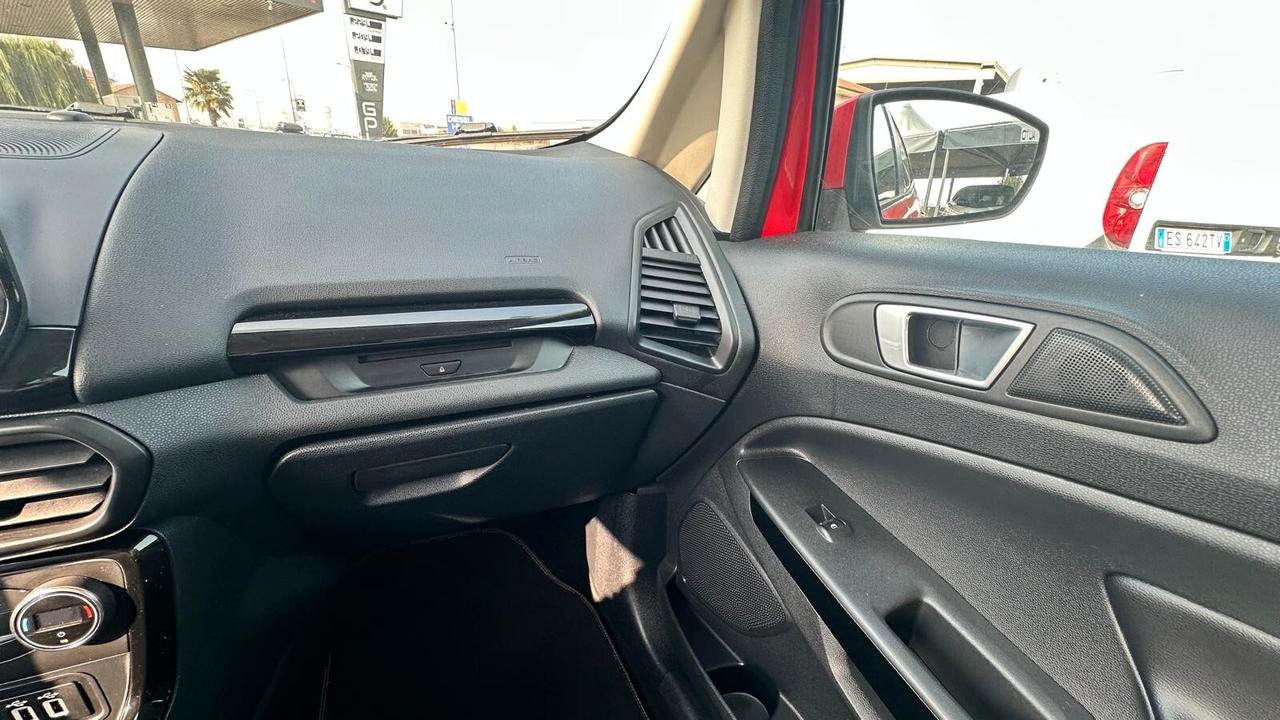 Ford EcoSport 1.5 Ecoblue 100 CV Start&Stop Titanium KM CERTIFICATI-UNICO PROPRIETARIO