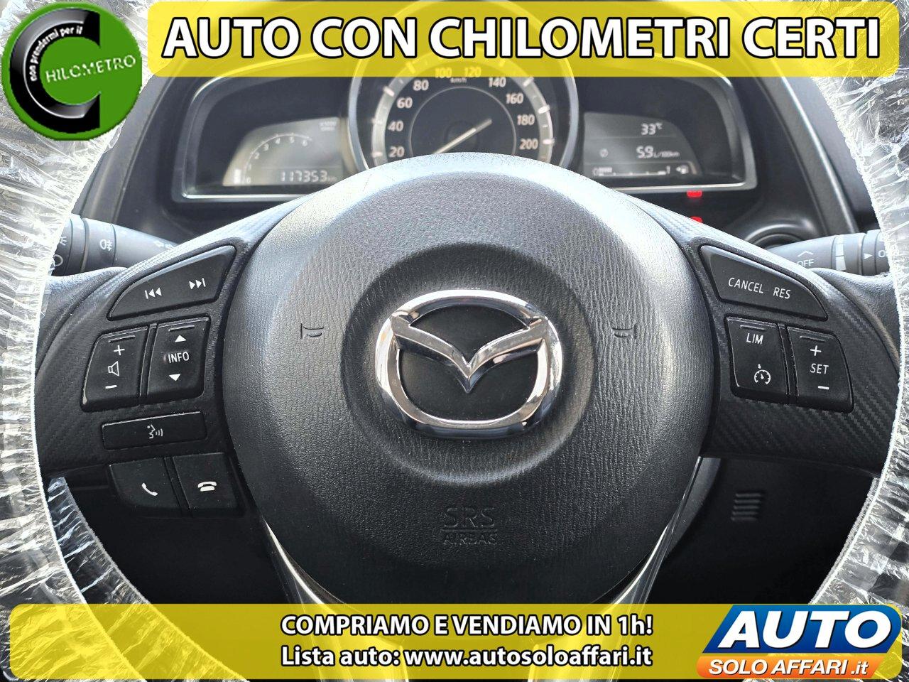 Mazda 2 5 Porte 2 1.5 EXCEED 90CV EURO6B NAVI/FULL LED/RATE/PERMUTE