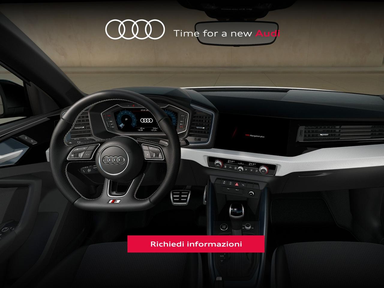 Audi A1 sportback 30 1.0 tfsi identity black 116cv s-tronic