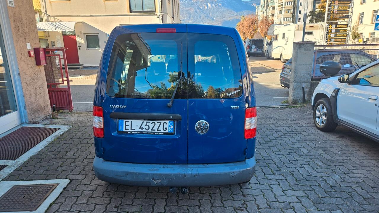 Volkswagen Caddy 1.9 TDI 105 CV LIFE GANCIO TRAINO