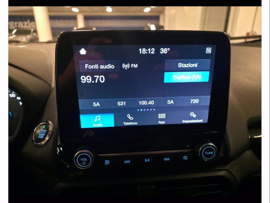 FORD Ecosport 1.0 ecoboost titanium 100cv my19 del 2019