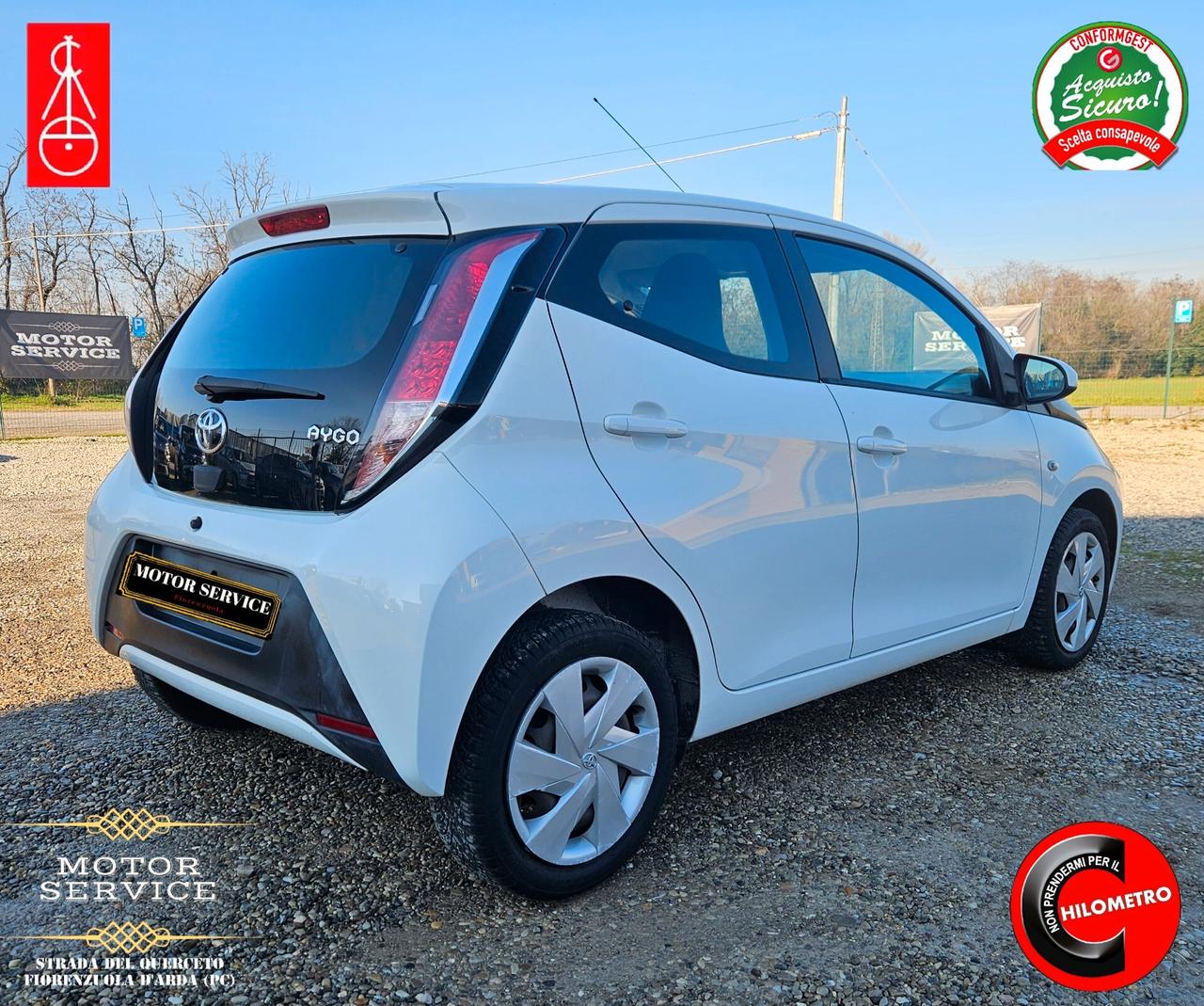 Toyota Aygo 1.0 VVT-i 69 CV 5p UNIPRO DA 89€ MESE