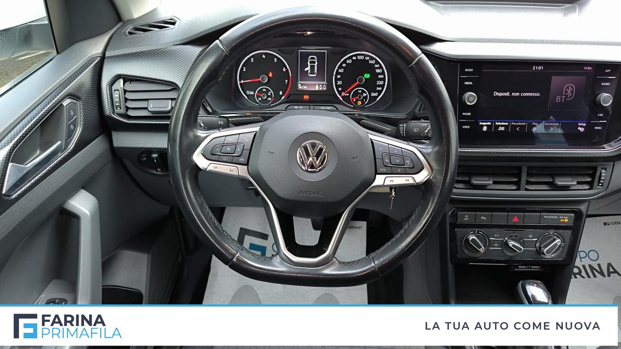 VOLKSWAGEN T-Cross 2019 - T-Cross 1.0 tsi Style 115cv dsg