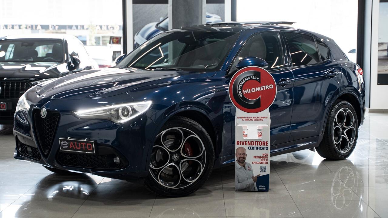 Alfa Romeo Stelvio VELOCE 2.2 T Q4 210CV 20" TETTO NAVI PELLE AUTO FULL OPTIONAL