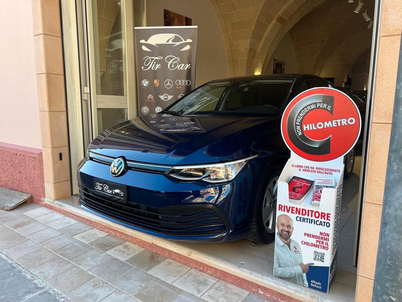 VOLKSWAGEN GOLF VIII 2.0 TDI 150CV DSG NAVI CAM LED AMBIENT ANNO 2021
