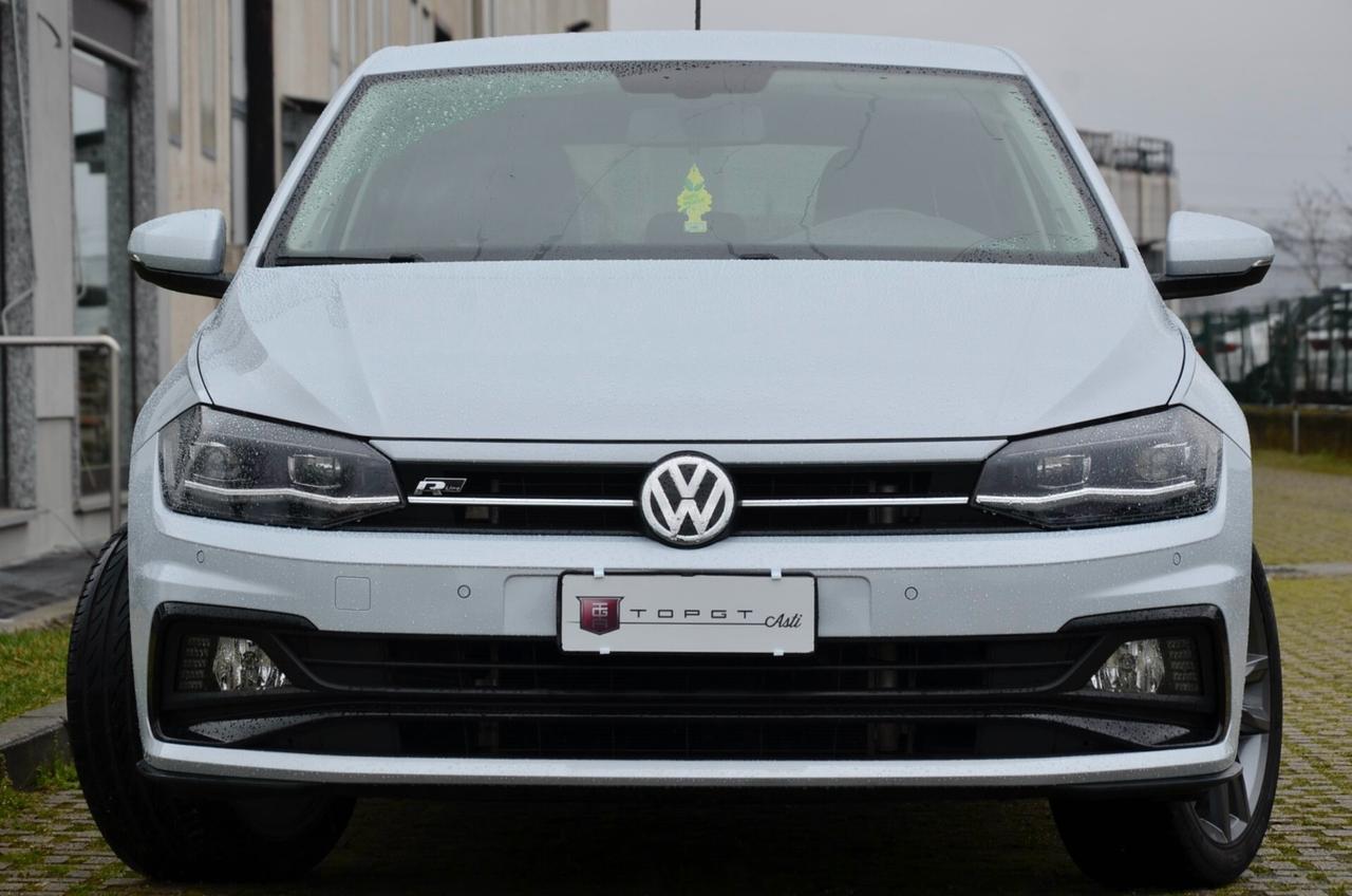 VOLKSWAGEN POLO 5p 1.0 TSI HIGHLINE 115cv, UNICOPROP, SERVICE VW, UFF ITALIANA, EURO 6D, FARI LED, 17", PERMUTE