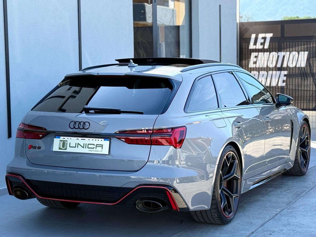 Audi RS6 Avant 4.0 630CV MHEV Performance Quattro TipTronic ITALIANA - TETTO - IVA ESPOSTA