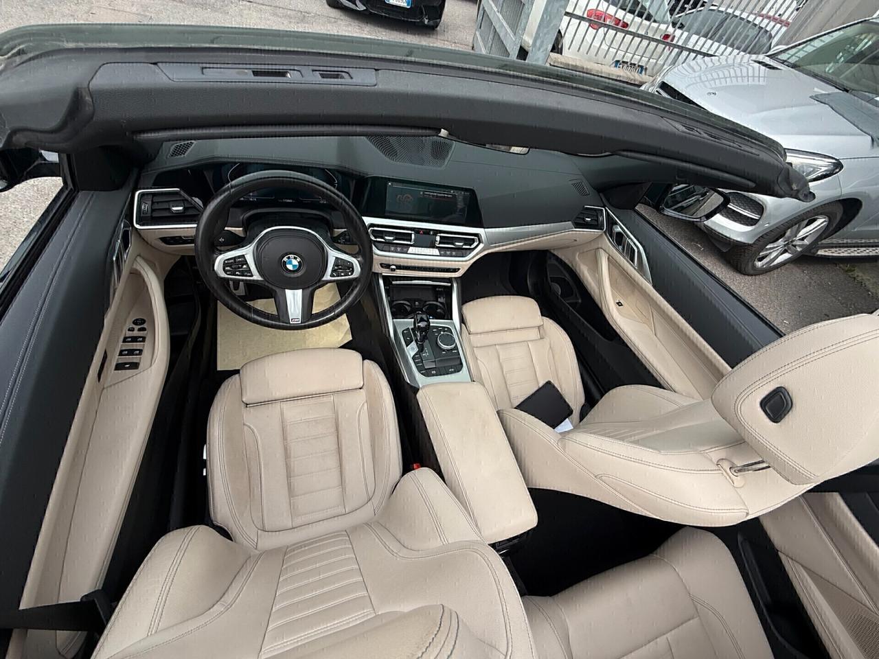 BMW 420d Cabrio Msport mhev 48V FARI LASER