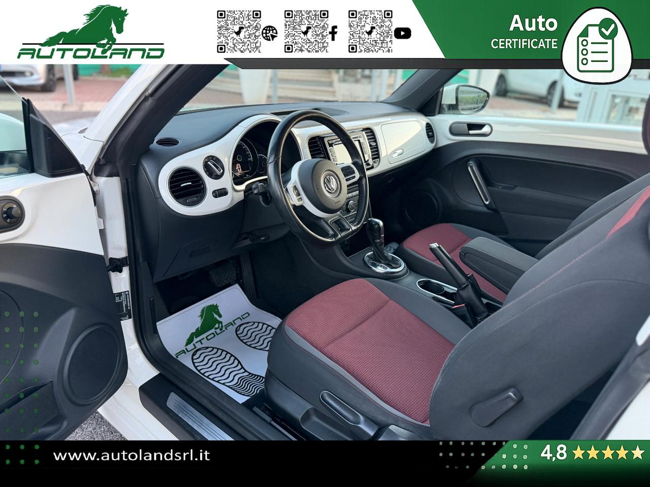 Volkswagen Maggiolino 1.6 tdi Design 105cv dsg