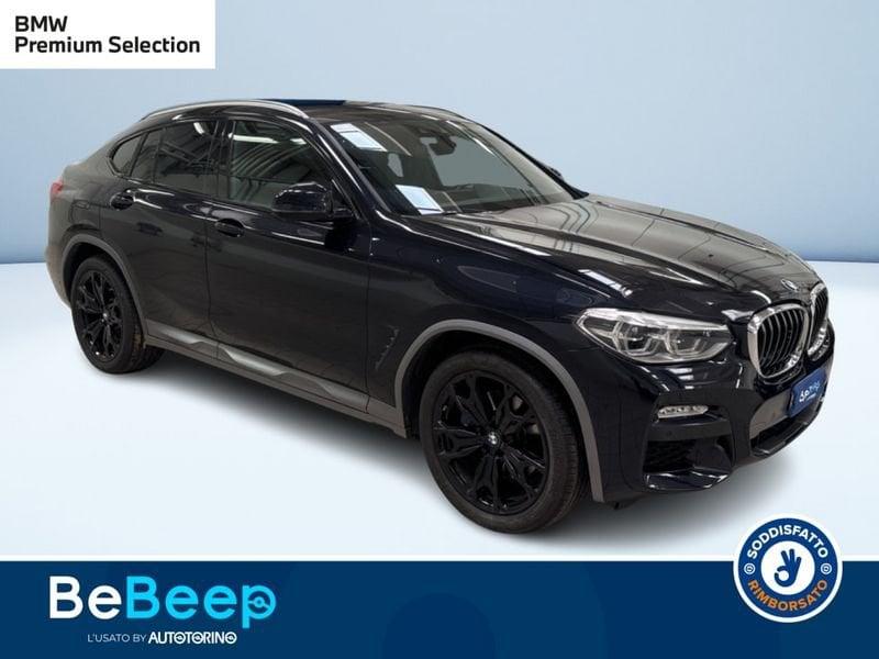 BMW X4 XDRIVE20D MSPORT AUTO MY19