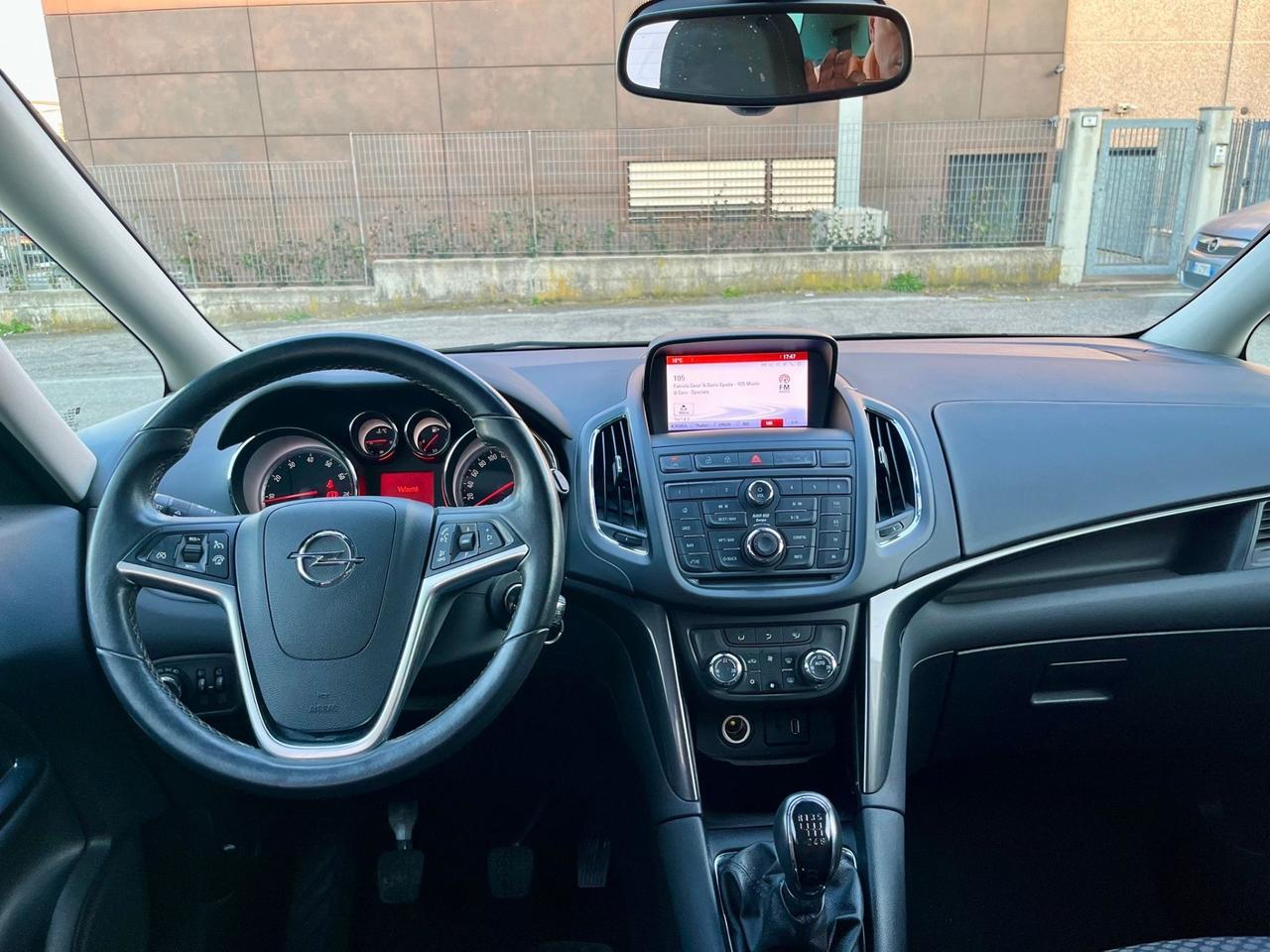 Opel Zafira 1.4GPL (scadenza 2036) 105.000km 2016 7posti E6