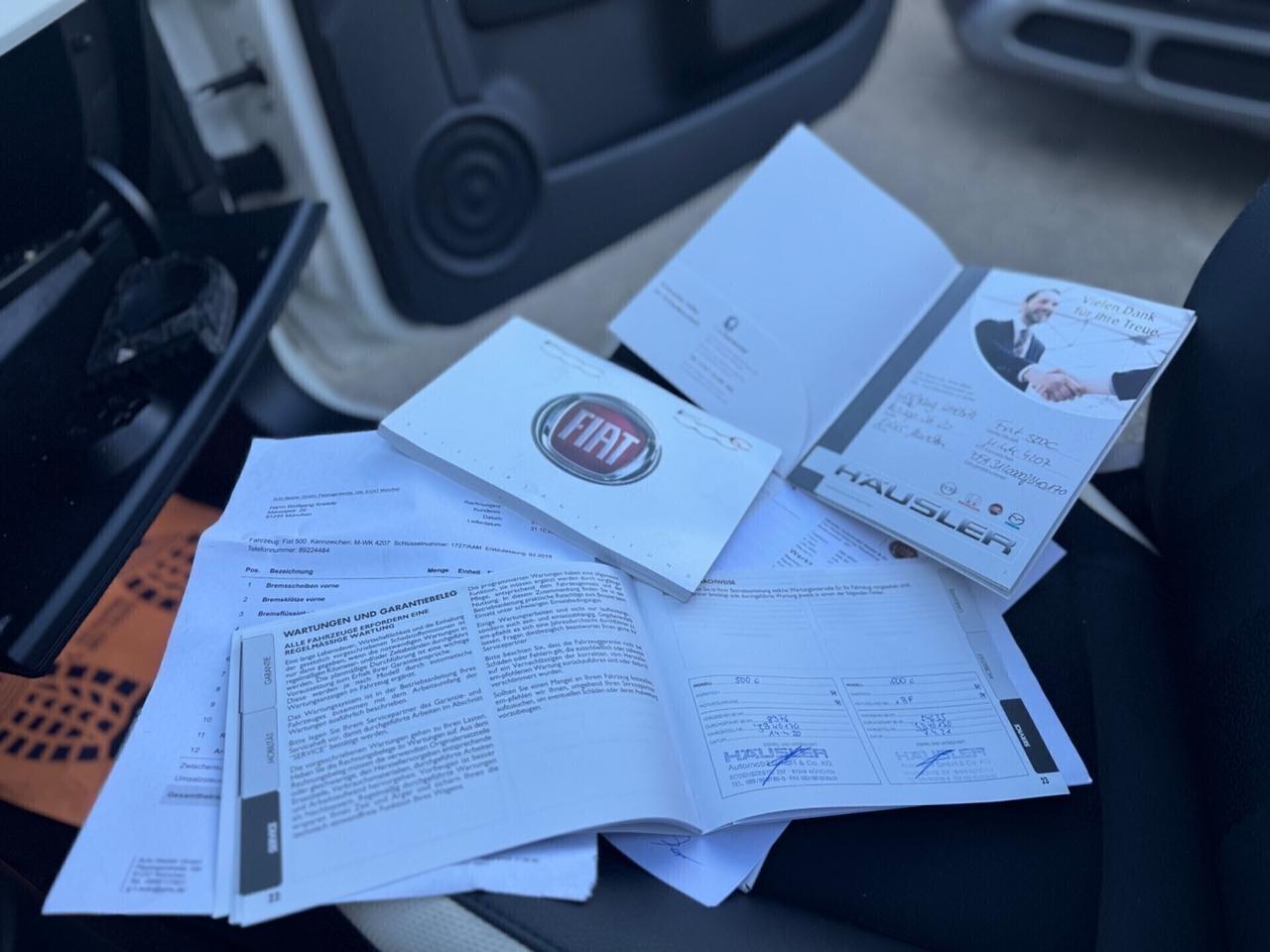 Fiat 500 500C 1.2 Mirror Cockpit Navi Sensori Carp