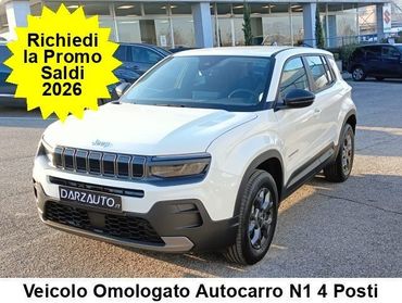 JEEP Avenger Autocarro 1.2 100cv GPL/B Longitude N1 4 posti