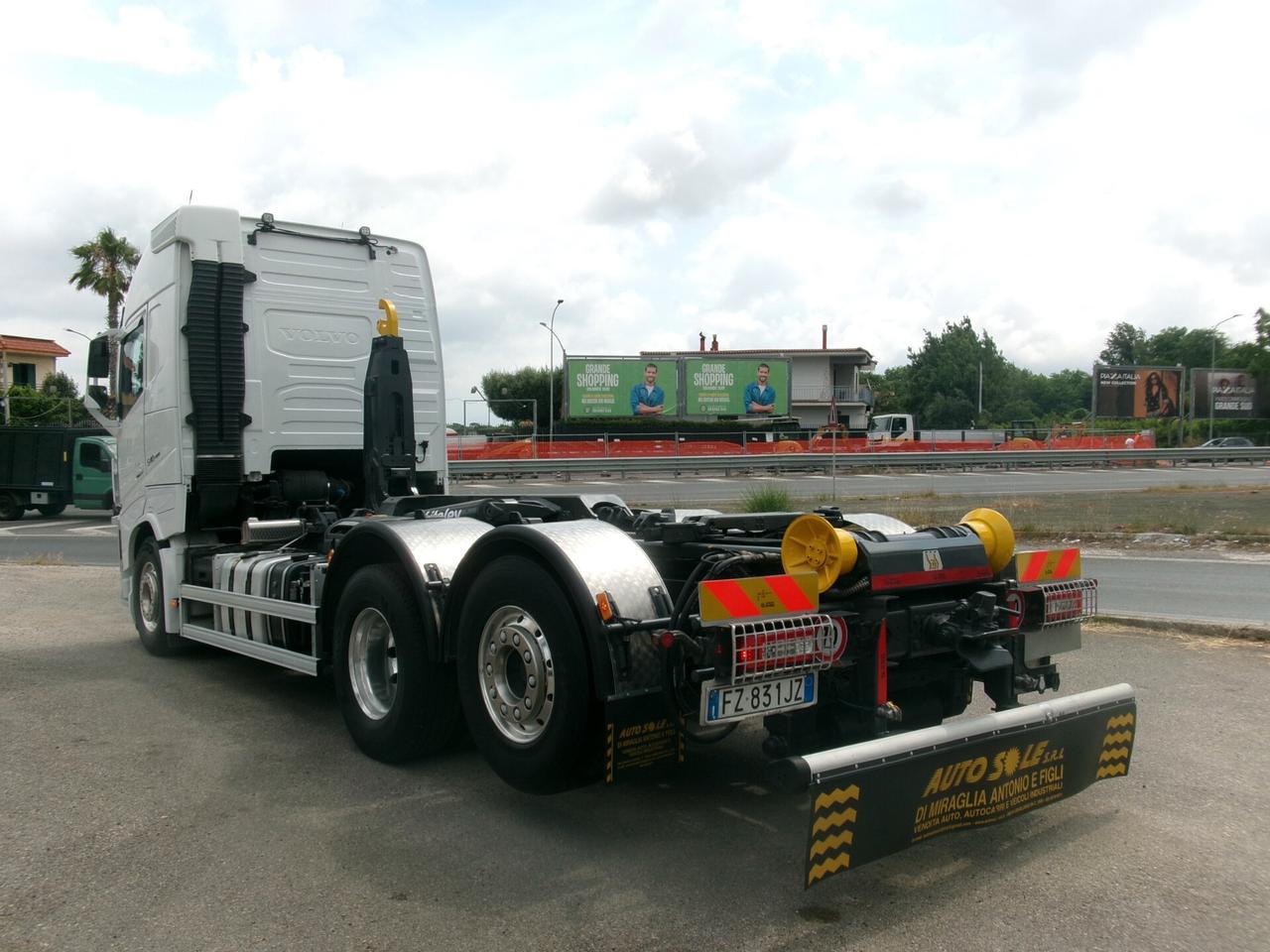 Volvo FH 540CV EURO 6 SCARRABILE ITALEV 26T ADR CASSE DA 6 METRI