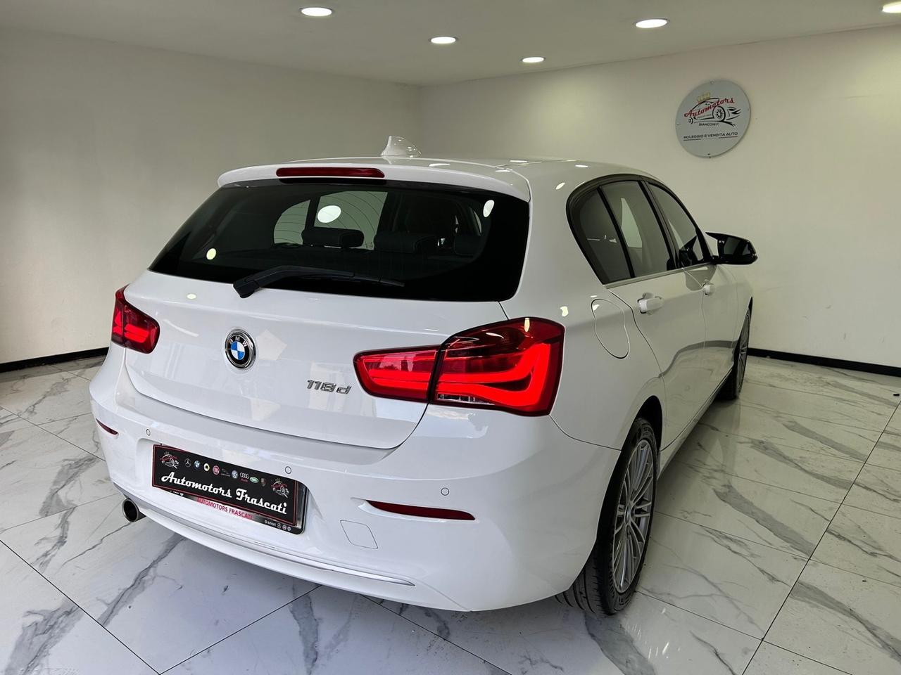 Bmw 118 118d 5p. Sport-LED-NAVI-GARANTITA-2019