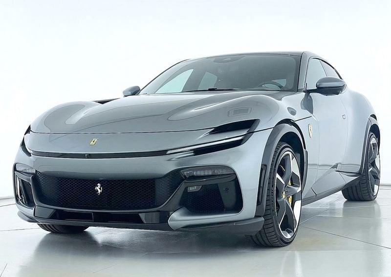 Ferrari Purosangue Grigio Titanio - Tetto Panoramico - Vettura reale presente nel nostro showroom - Full Carbon - Surro