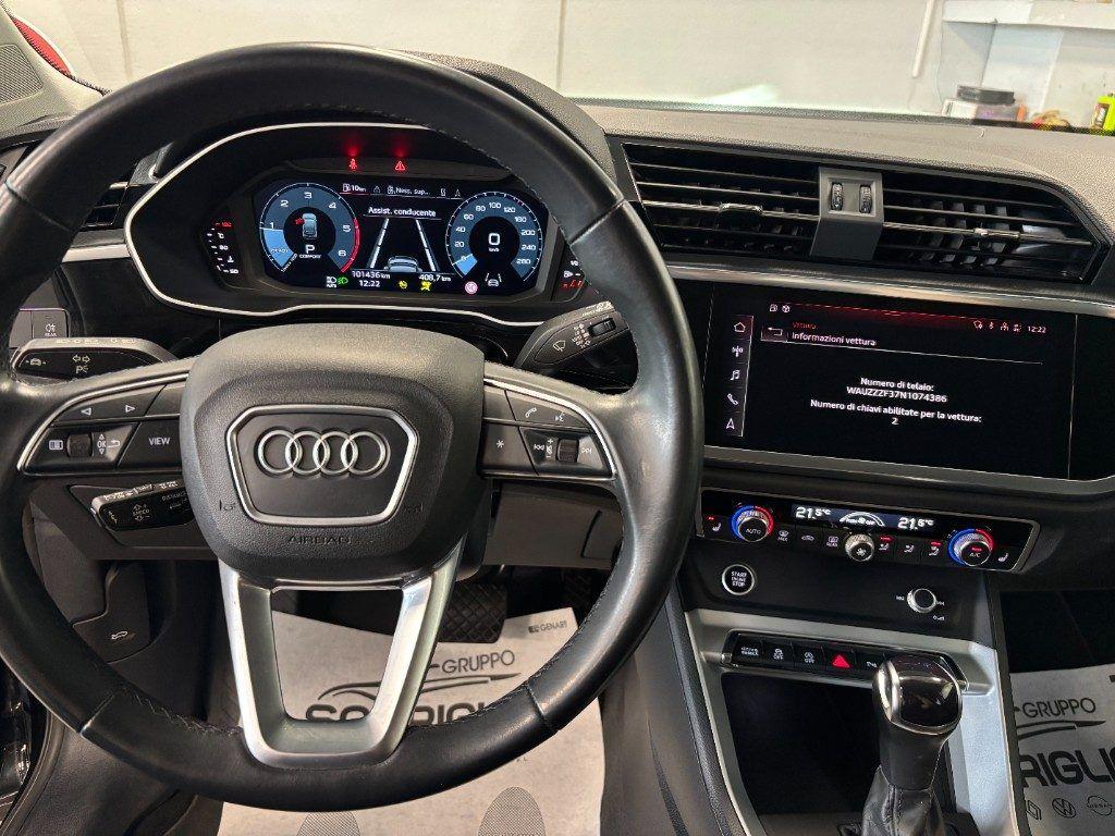 Audi Q3 Sportback SPB Sportback 4x4 Quattro S Line S Tronic 35 TDI