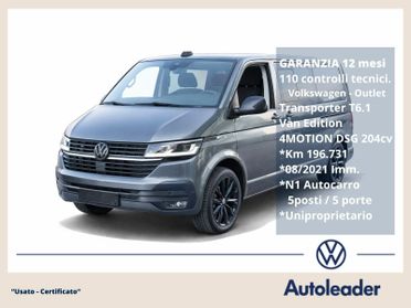 Volkswagen Transporter T6.1 2.0 TDI 204CV DSG 4Motion N1 Autocarro 5 posti