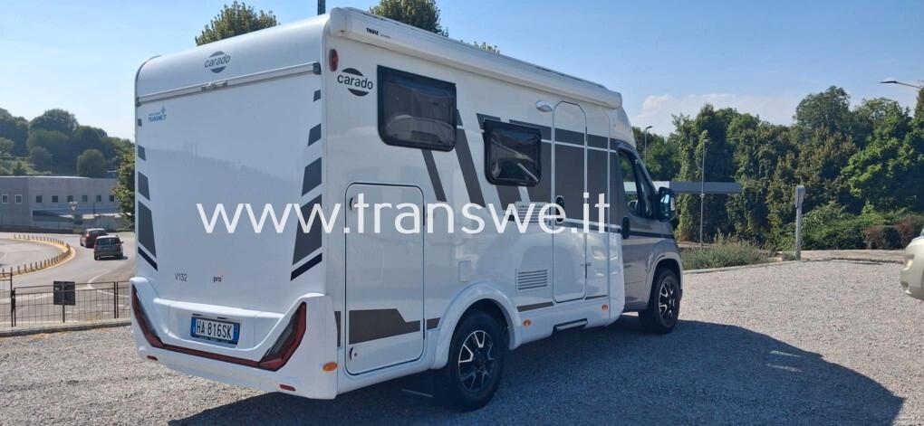 Carado V132 PRO+ camper van compatto letto matrimoniale posteriore